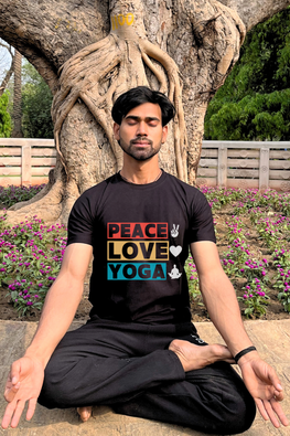 Yoga Half Sleeve T-shirt